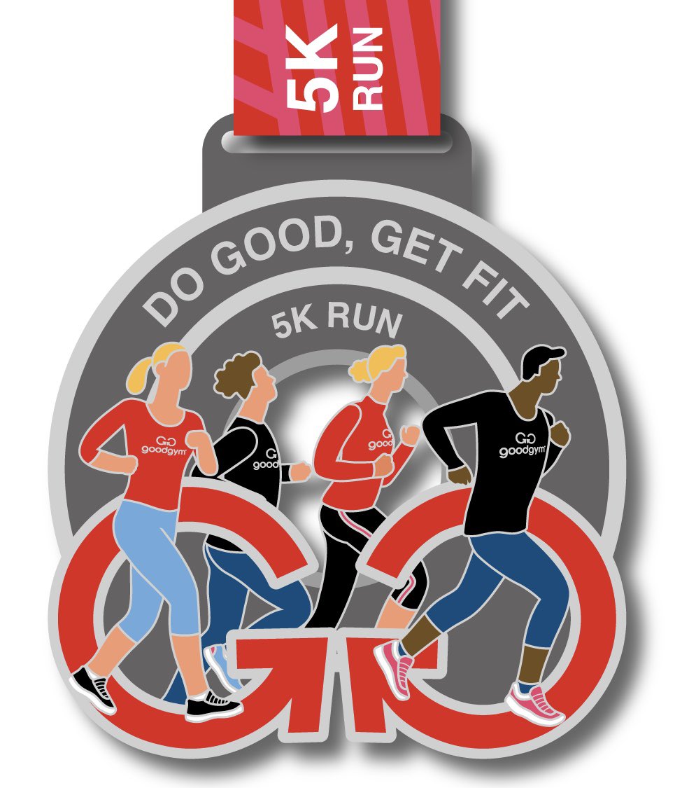 VirtualRunnerUK's tweet photo. We’re delighted to be partnering with @GGRaceTeam to bring you a 5k in October! 

Here’s the medal that will be up for grabs 🏅

For more information and to enter ⤵️

https://t.co/v7K1eNtCCt  #goodgym #virtualrun https://t.co/zEhRKyqj11