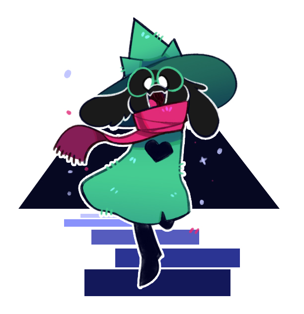 Felt a Ralsei Deltarune mood #fanart #ralsei #DELTARUNE.