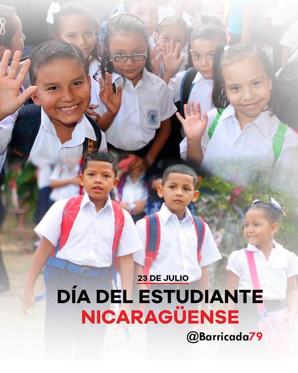 fsln_leon's tweet photo. #BarricadaHistoria | ¡Feliz día del estudiante nicaragüense! https://t.co/OoVBww18Ix
