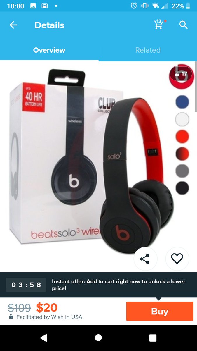 amandarae215's tweet image. If you have not shopped at wish com or on the app within the last 30 days I have a code for you to use to get 50% to 80% off your purchases use code CFBHTNGL when checking out 
#electronics #beatsheadphones #cheapelectronics #wishapp