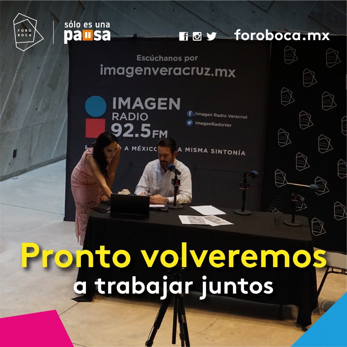 #SoloEsUnaPausa ¿Cuál va ser el primer espacio que visites del Foro?