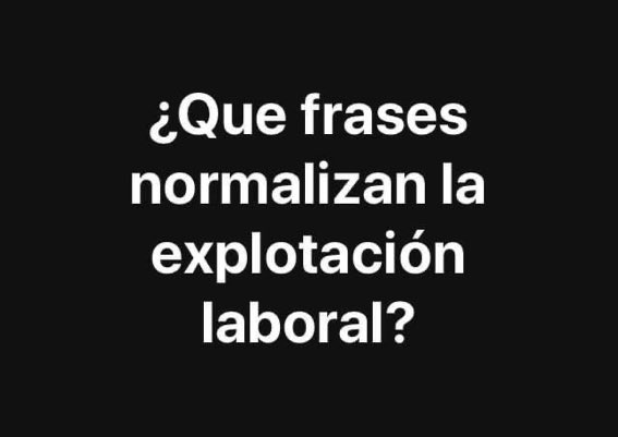 "Pero firmás la nota, y eso te sirve para el currículum"