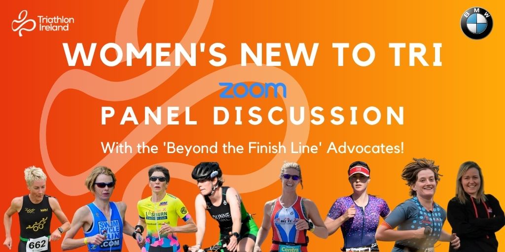 Are you new to triathlon? We're hosting a Women in Sport Webinar with our #BeyondTheFinishLine Advocates next Wednesday, 29 July @ 7.30pm to have a chat about our sport &amp; answer all your questions!🏊‍♀️🚲👟

🔗For all the info &amp; to register: triathlonireland.com/News/2020/Pane…

#WomenInSportIRE