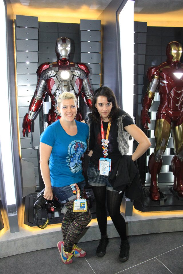 For 2012, I was lucky to be joined by  @CyberBird to help photograph, surprise interview with  @NathanFillion with the Avenger Bunnies, and another amazing Women of Marvel Panel.