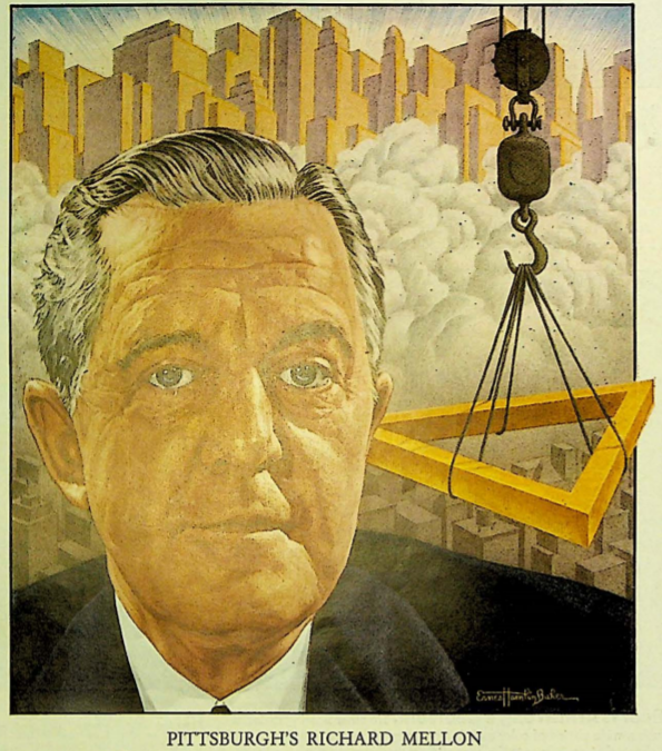 Mr. Mellon’s Patch, Time Magazine, Oct 3, 1949 “The Allegheny Conference was an experiment in a new and wiser capitalism – working to repair the damage done by the purposeful haste and thoughtlessness of the old empire builders” http://www.briem.com/files/Time_PittsburghMellon_October031949.pdf