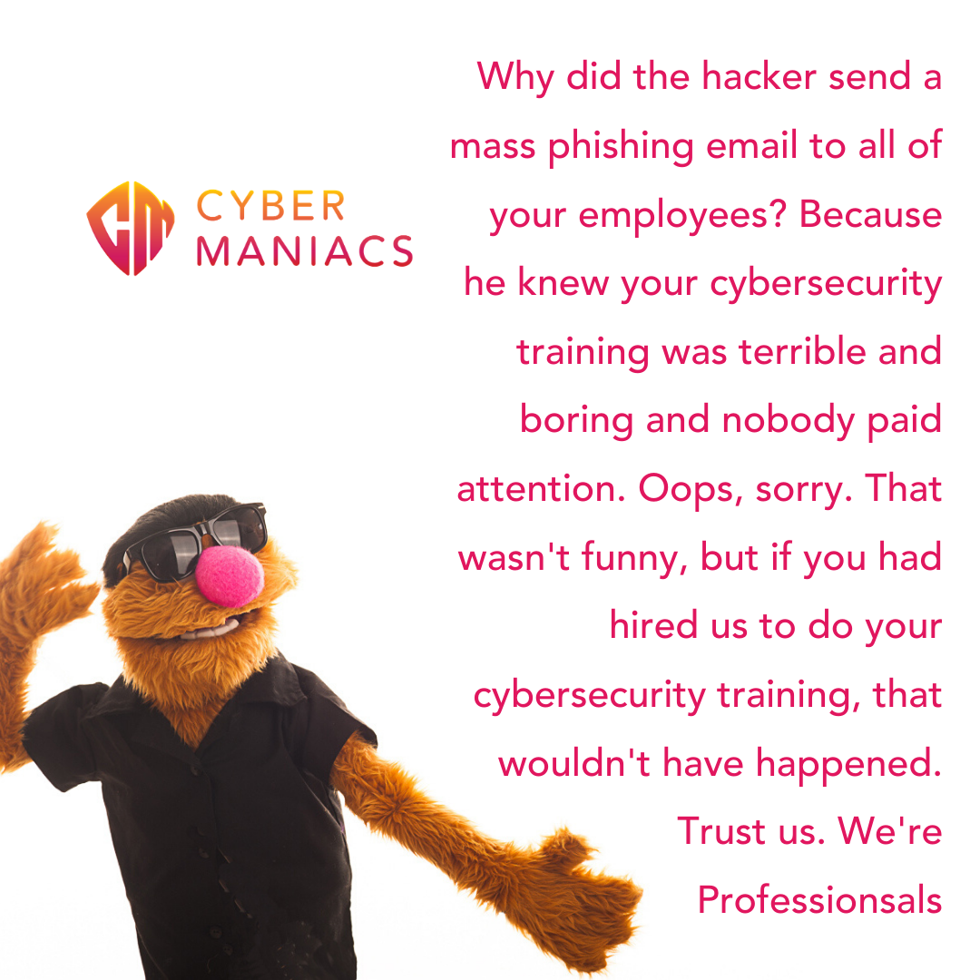 TheCybermaniacs's tweet image. Just gonna sip some tea over here.

#SorryNotSorry #cybersecuritytrainingideas #cybersecuritytrainingforemployees #funcybersecuritytraining #cybersecurityhumor #funnycybersecuritypresentations #cybersecurityawarenessvideos