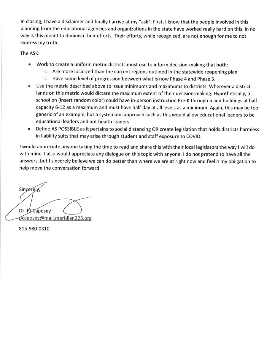 PJCaposey's tweet photo. I wrote an Open Letter to the legislators and decision-makers in Illinois about why I am currently frustrated and would love if you took the time to read it as well. 

I have shared with my representatives and encourage you to share as well. 

https://t.co/67sWcOZCoO https://t.co/j3fxyQKS8O