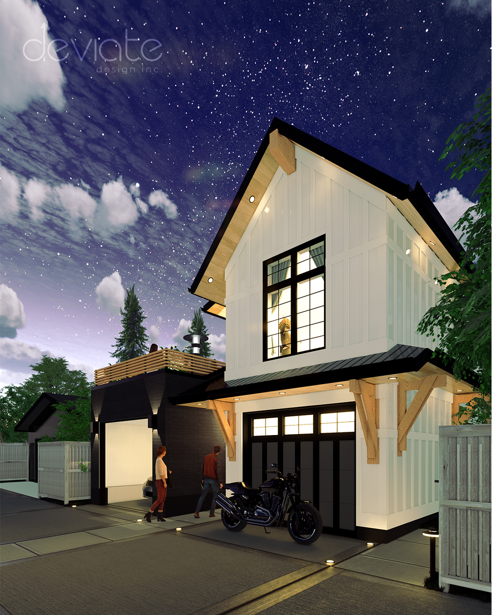 DV8dzn's tweet photo. This #LanewayHouse uses a #transitional style —#ModernFarmhouse— to help update the #historic site by blending #traditional #charm with #modern #sophistication to maintain the community's #character.

#Infill #YYC #YEG #YEGdesign #YYCdesign #YYChomes #YEGhomes #ADU #BackyardSuite https://t.co/w75GzACNKO