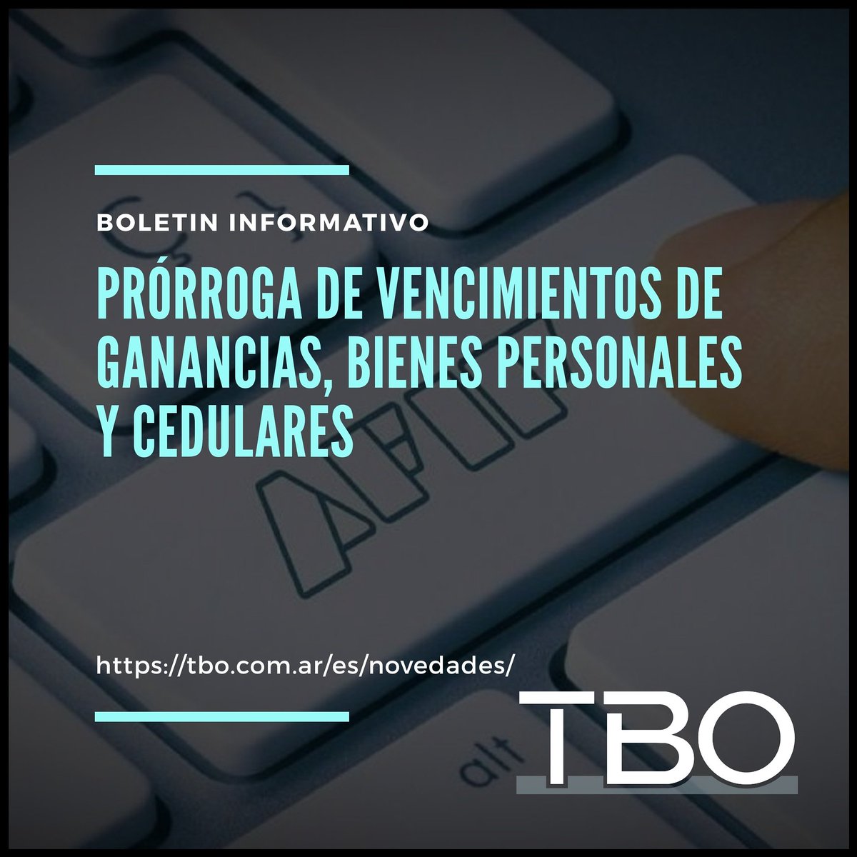 estudtbo's tweet photo. IMPORTANTE!!!
Prórroga de vencimientos de ganancias, bienes personales y cedulares

Más info en https://t.co/3WTGcVgenY

#AFIP #GANANCIAS #vencimientos #impuestos #IMPORTANTE https://t.co/S2V9A3APts