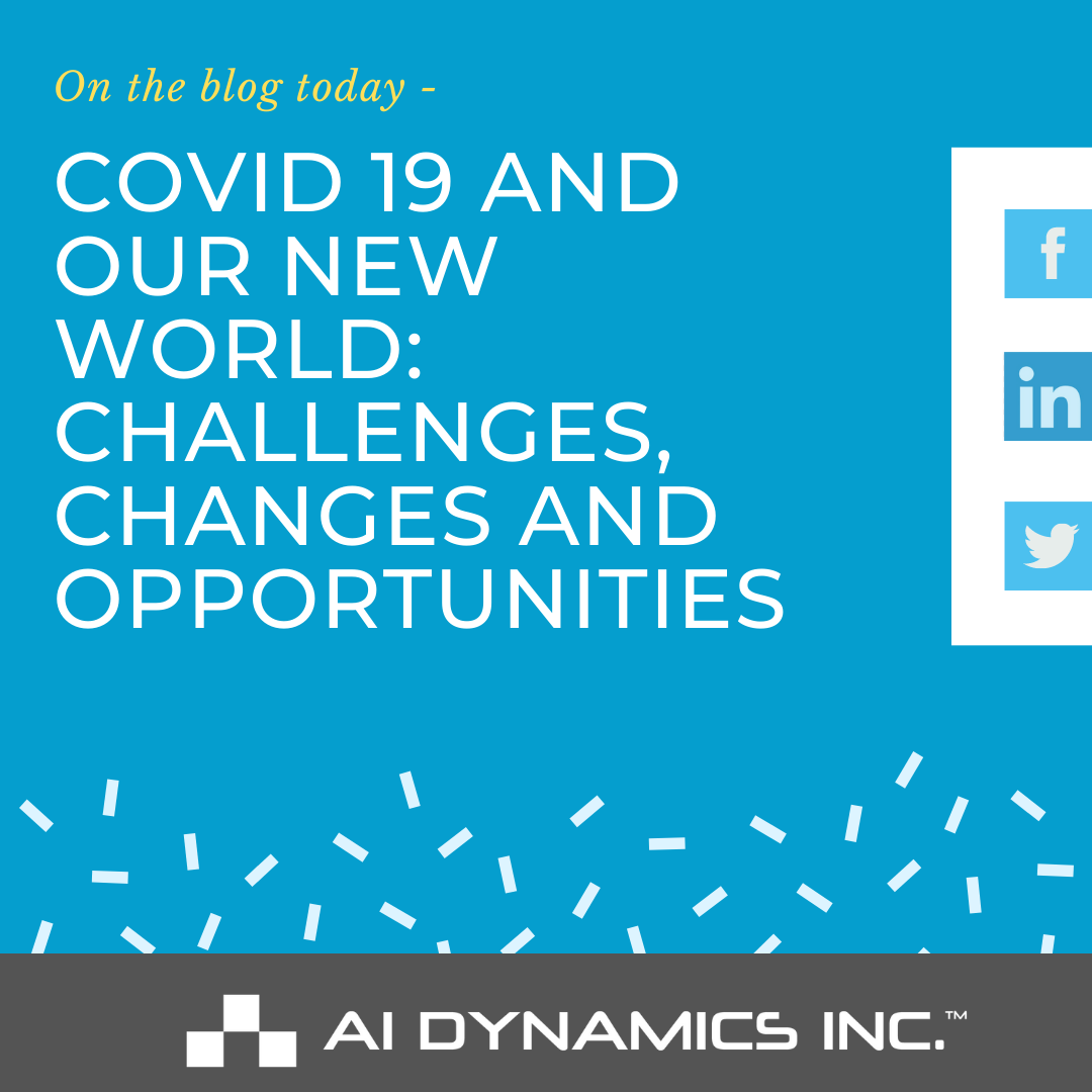 AIDynamics_Inc's tweet photo. Thinking of the beginning of 2020, it feels like it was many years ago. 
On the blog today, our CEO, Rajeev Dutt, shared his high-level thoughts on the future of #AI and #tech in a post #COVID world.

👉https://t.co/2lAbtEtg8F

#AInews #ML #DL #AIfuture #ArtificialIntelligence https://t.co/48r0EYyRnK