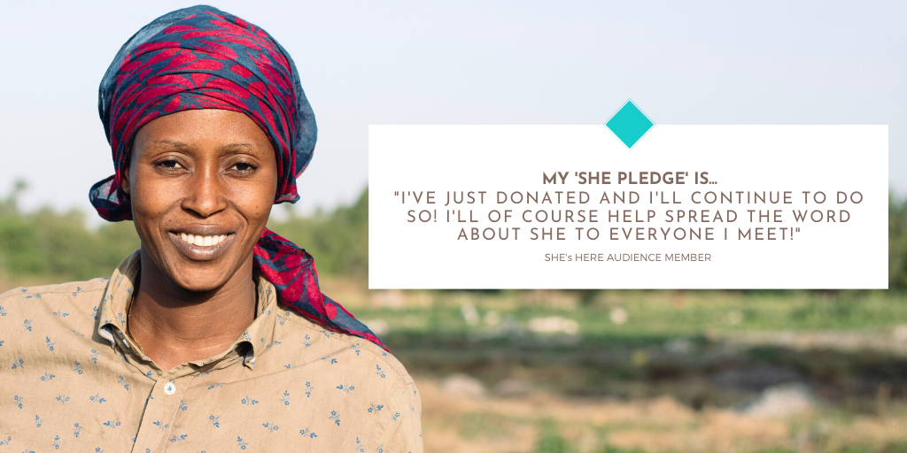 she_enterprise's tweet image. Today we asked our launch party audience members what their SHE pledge was and we were blown away by their enthusiasm and generosity!

What's your SHE pledge?

#StartHerEnterprise