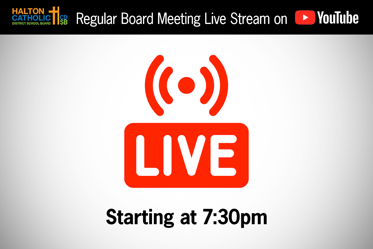 HCDSB's tweet photo. Watch the July 23rd Special Board Meeting LIVE tonight on YouTube at 7:30 p.m.: https://t.co/0pc4Iojgkz https://t.co/5X7GzcRF8Z