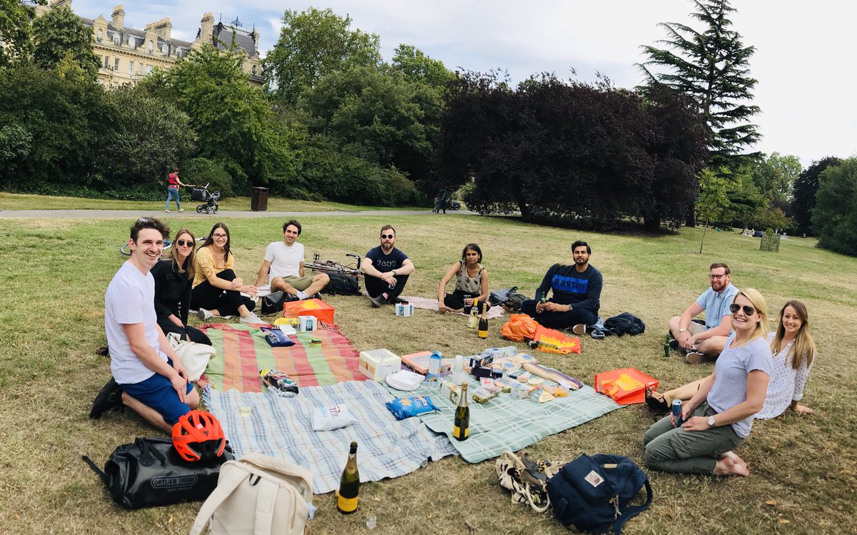 Happy birthday ⁦<a href="/Workfinderapp/">Workfinder</a>⁩ ! So nice to be able to celebrate with ⁦<a href="/EJPacke/">EJ Flynn (nee Packe)</a>⁩ and some of the team 😊🍰🥂