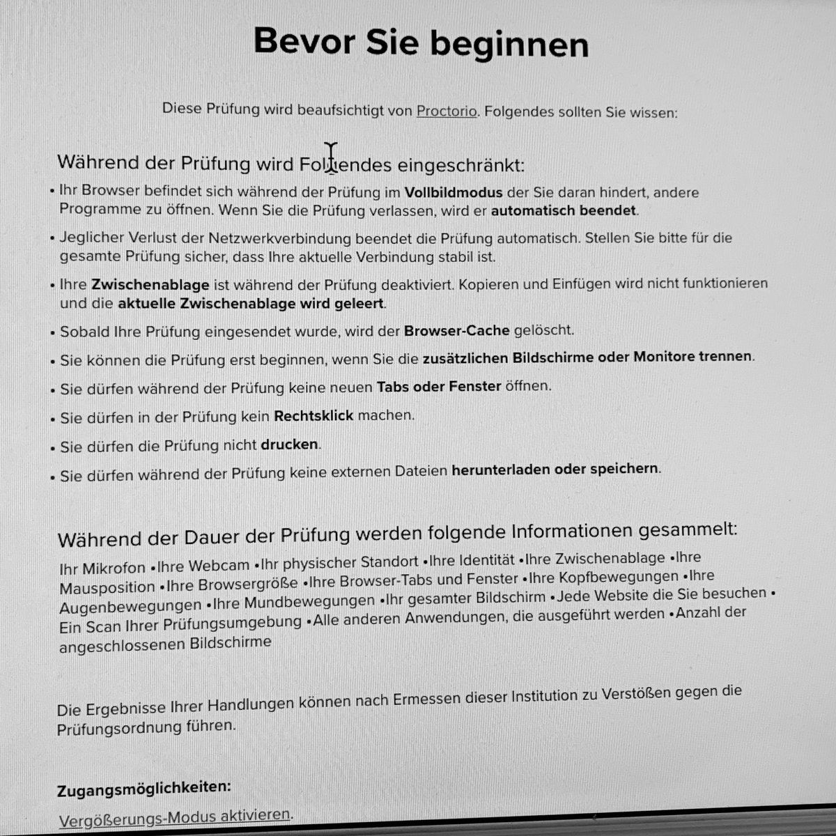 woLeonard's tweet photo. Ihr fragt euch, wie Hochschulen ihre Online-Klausuren aktuell technisch lösen? Zum Beispiel mit Hilfe von @proctorio. 🙄 https://t.co/1dsKF11KIv