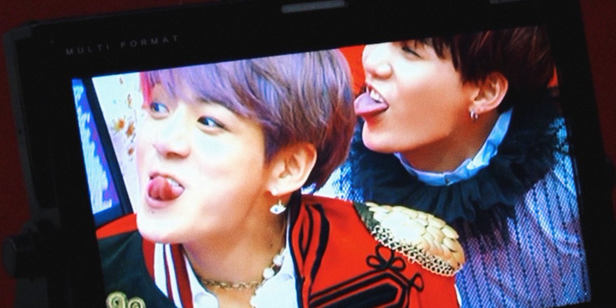 yoongi’s silly side comes out when he’s with kookie. he gets really loud and dumb and its cute. there’s obviously a lot more i could use but i won’t do that