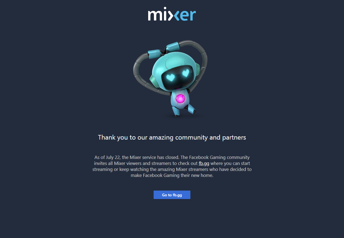 ItsHorridSalmon's tweet photo. Mixer @WatchMixer was an amazing and unique platform, full of such amazing and passionate partners and streamers! It's so upsetting to see it just disappear like this. ππ’π #GoodbyeMixer #Mixer #MixerShutdown https://t.co/qUkxgAvxzg