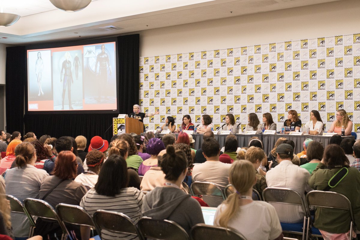 Stan joined us at the booth for an epic signing, I carried around a tiny  #AntMan billboard for the entire con, and snuck away to do the Assassin's Creed Obstacle Course!