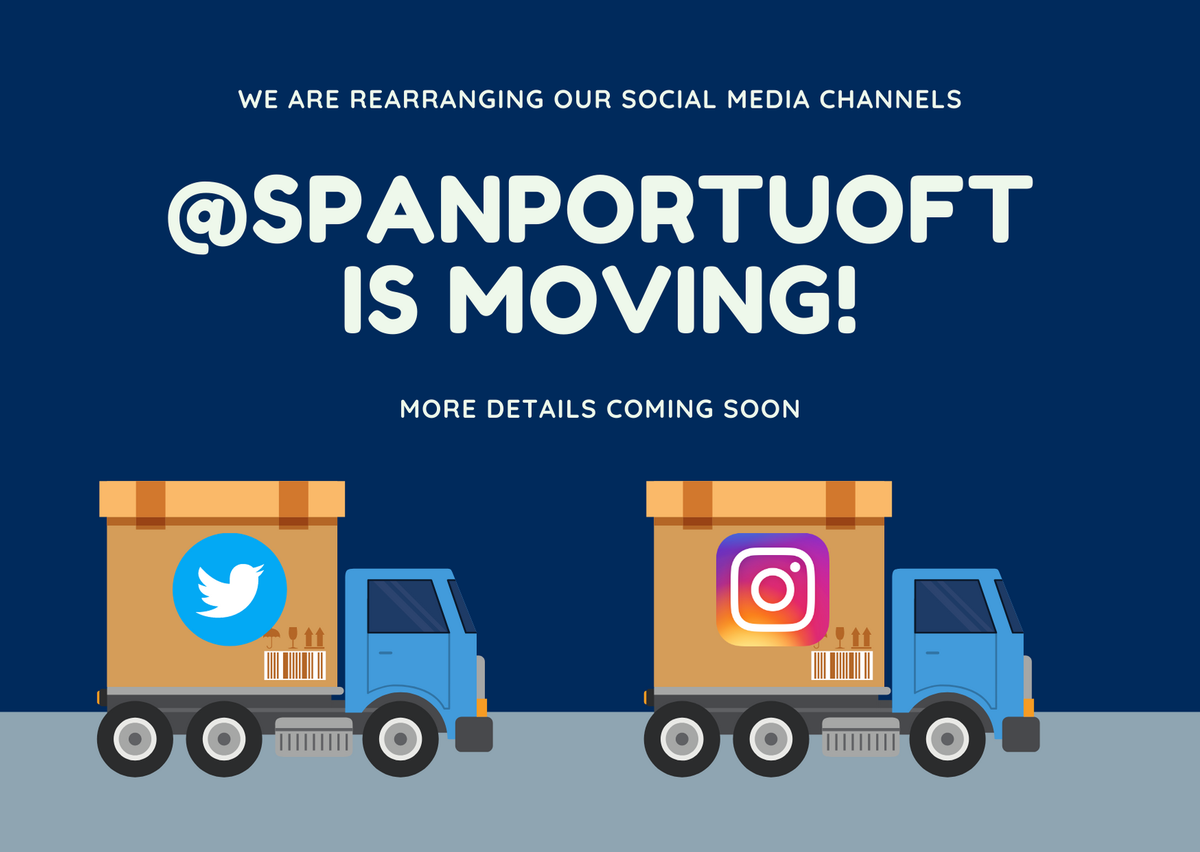 spanportuoft's tweet photo. Changes are coming to our social media channels! This Twitter account will merge with Latin American Studies program (@lasuoft) to reflect our new administrative structure.
Starting August 4, 2020 this account will not longer be updated. https://t.co/anLjbtenwZ