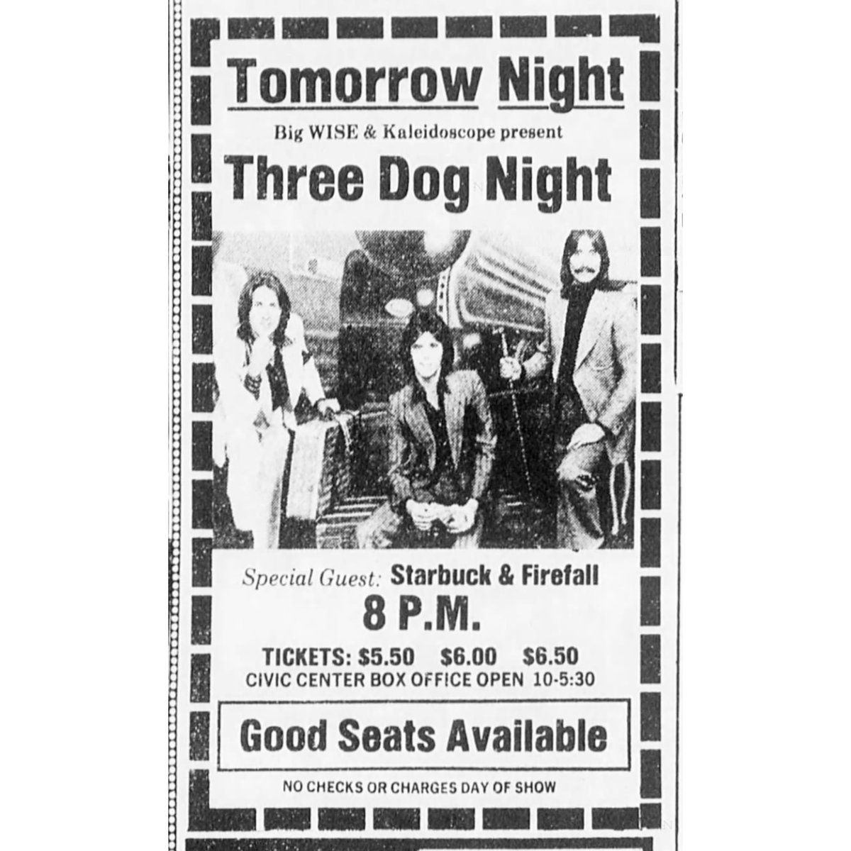 David_Muse's tweet photo. For #ThrowbackThursday....#Firefall ad from the 7/7/1976 edition of the Asheville Citizen-Times. https://t.co/psggFk3tOC