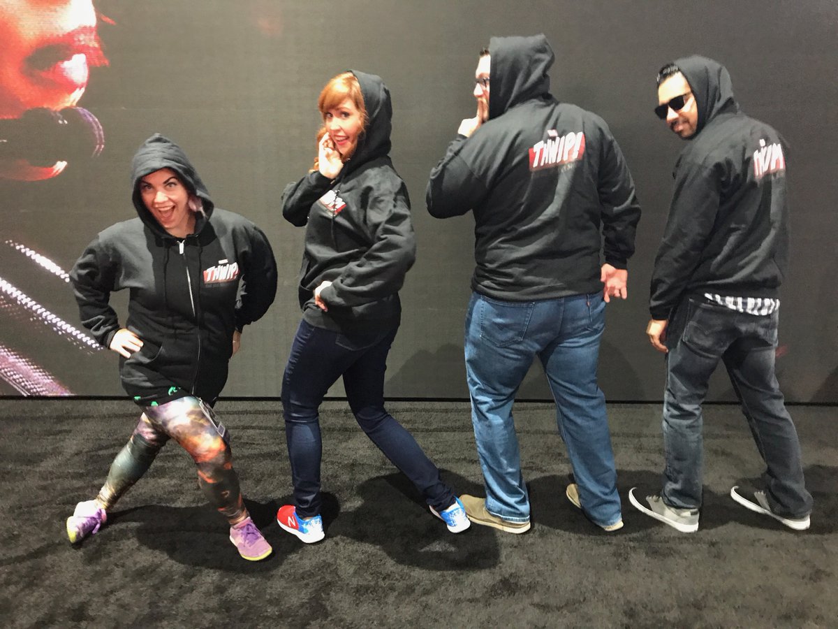 2017 was all around an amazing year! We brought  #Thwip to the show, including guests  @BEP!