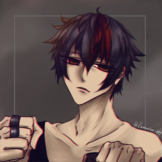 リプ来たキャラをヤンデレにするのtwitterイラスト検索結果