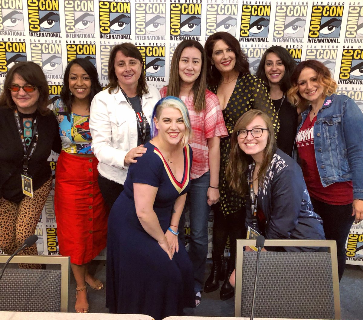 And finally, 2019. It was my 10th Anniversary, and the  #WomenOfMarvel, so we celebrated in style!