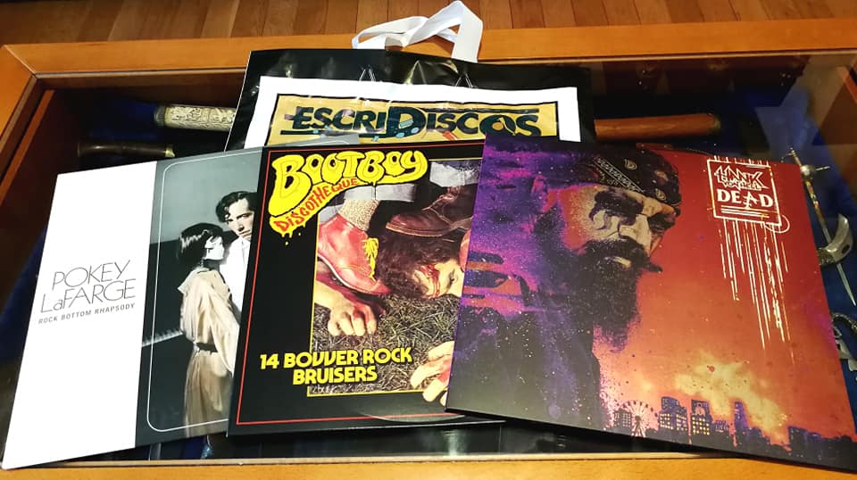 STARMAFIABOY's tweet photo. Manteniendo las buenas costumbres #starmafiaboy #klobber #escridiscos #callao #madrid #rockandroll #pokeylafarge #bootboydiscotheque #hankvonhell https://t.co/6uLJGi8I6Q
