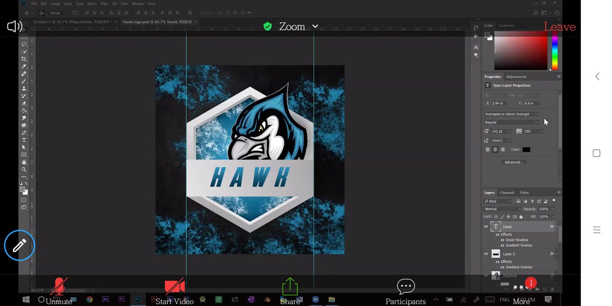 samikshapowar's tweet image. Here comes the end, @gssummit Day 5. 
The best use of quarantine learning Photoshop and illustrator, making different logos, editing pictures on ps , 3D effects with 2D designs and much more. Thanks to our mentor zahid mushtaq and @Girlscript1 .
#gslearningcontest