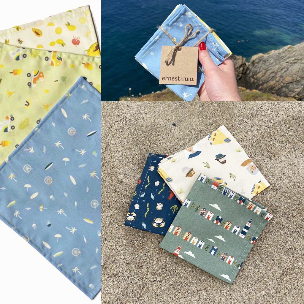 Avez-vous idée du nombre d’arbres qui finissent roulés en boule au fond d’une poubelle ou dans l’océan, après avoir été pliés dans un emballage plastique ?
Optez pour les mouchoirs en tissu !
👉 frenchystore.fr/s/5ainyff/erne…
#madeinfrance #artisanatfrancais #zerodechet #responsable