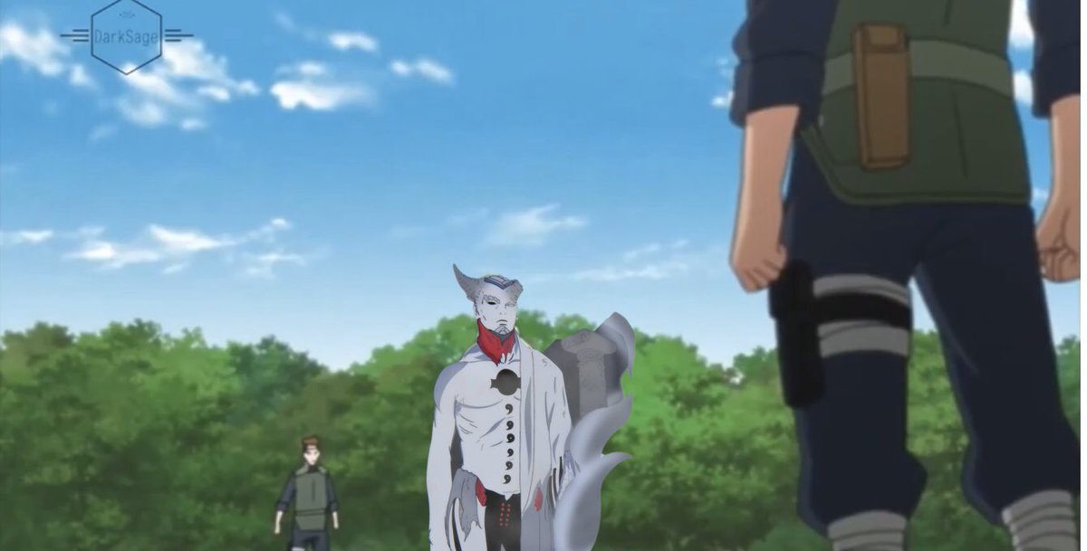 Les équipes de ninja sont déjà sur place ils se retrouvent face à la menace Les unités sont dirigés par kakashi en attendant naruto. Cela fait un parallèle à Hiruzen Qui diriger les unités en attendant Minato durant l’attaque de Kyubi.