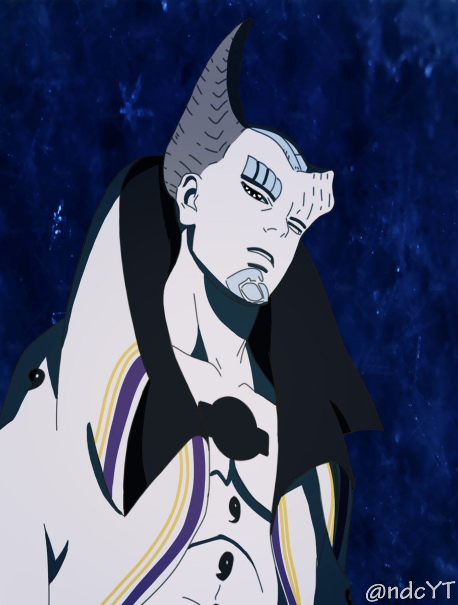 Isshiki face au ninja de konoha est sans crainte et très serein. Il pose sa question calmement.Où est Kawaki ?Évidemment personne lui réponds surtout pas kakashi....