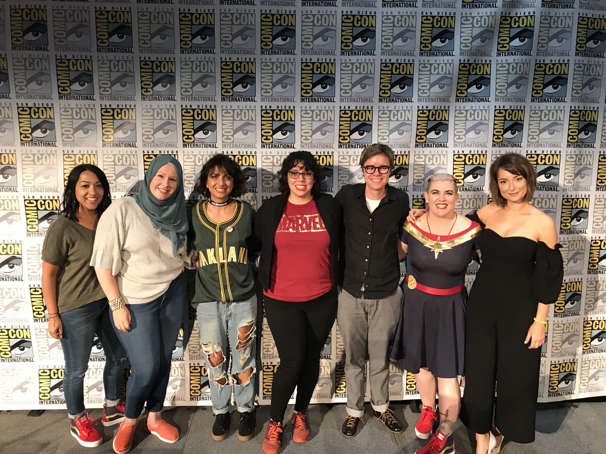 By 2018 I had stepped back from photography, and was fully producing on-stage events, segments on the floor, and episodes of  #MarvelBecoming! Also hosted our first  #WomenOfMarvel stage event!