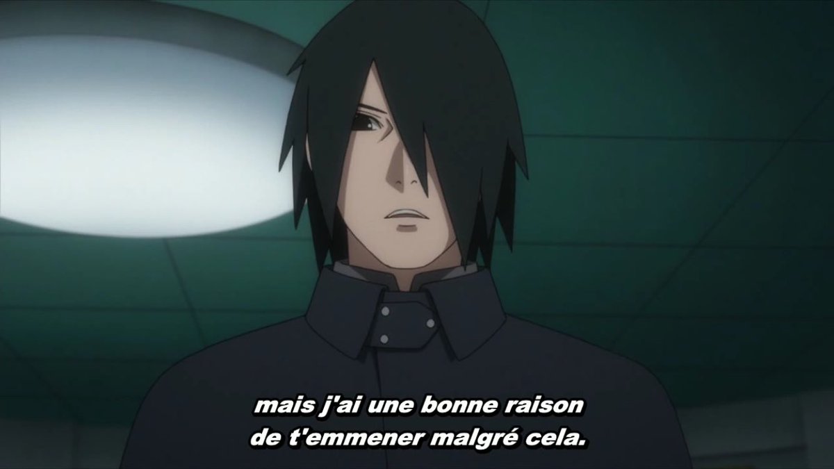 -Bonne réponse, Tu es un ninja de Konoha en ce moment même des ninjas meurent pour konoha. Protéger le village c’est notre tâche.