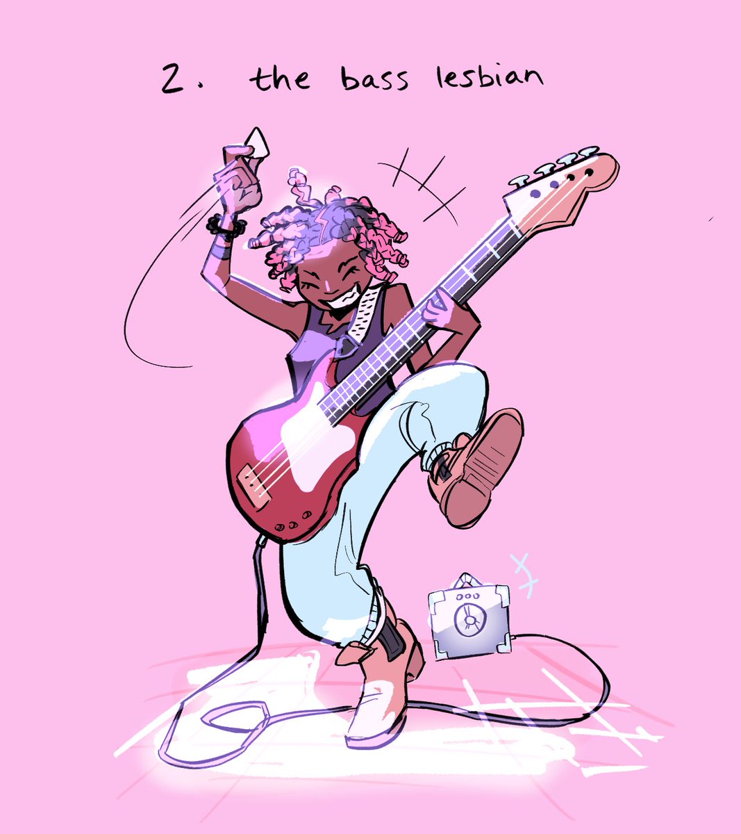 2. the bass lesbian