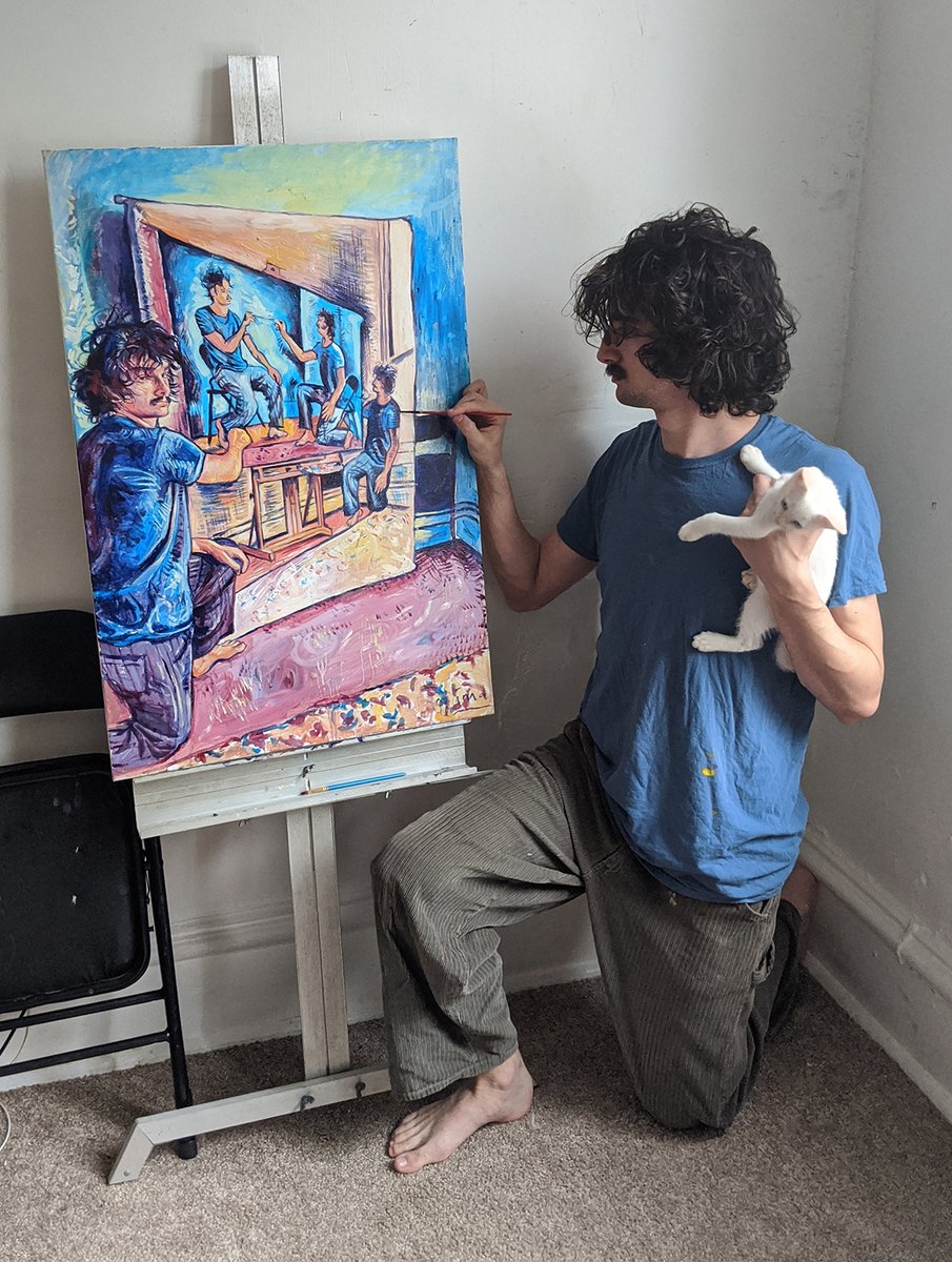 serpientedegas's tweet photo. Nada me hizo sentir mas SAME que la cuarentena de Seamus Wray. https://t.co/RWW61KTFAR