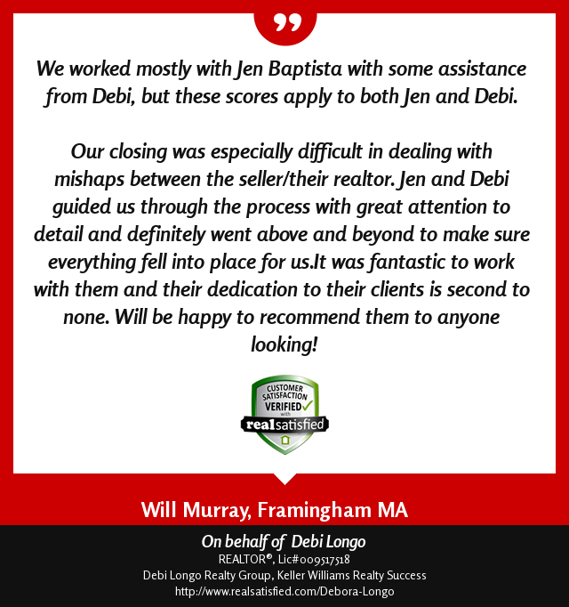 debilongoRE's tweet photo. Thank you for trusting us and the process!  https://t.co/DY3lMM8P4q via @realsatisfied https://t.co/x7pTqz7fEG
