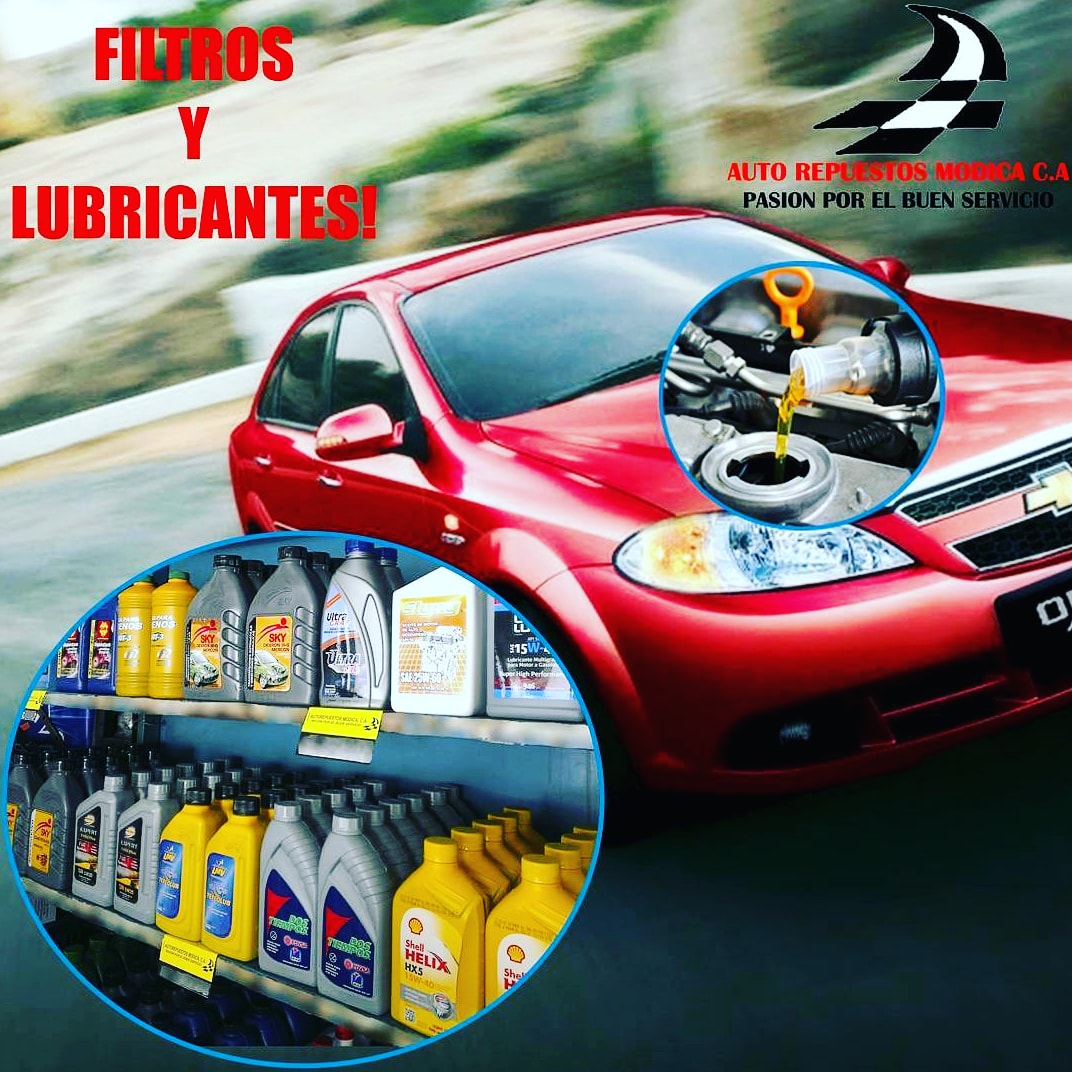 Si de #filtros y #lubricantes se trata en Auto Repuestos Módica te ofrecemos variedad de marcas tanto nacionales como importados, estamos ubicados en la Urb la Isabelica frente a corpoelec #valencia #shell #valvoline #sky #ultralub #mobil #wix #web #cardoc #millard