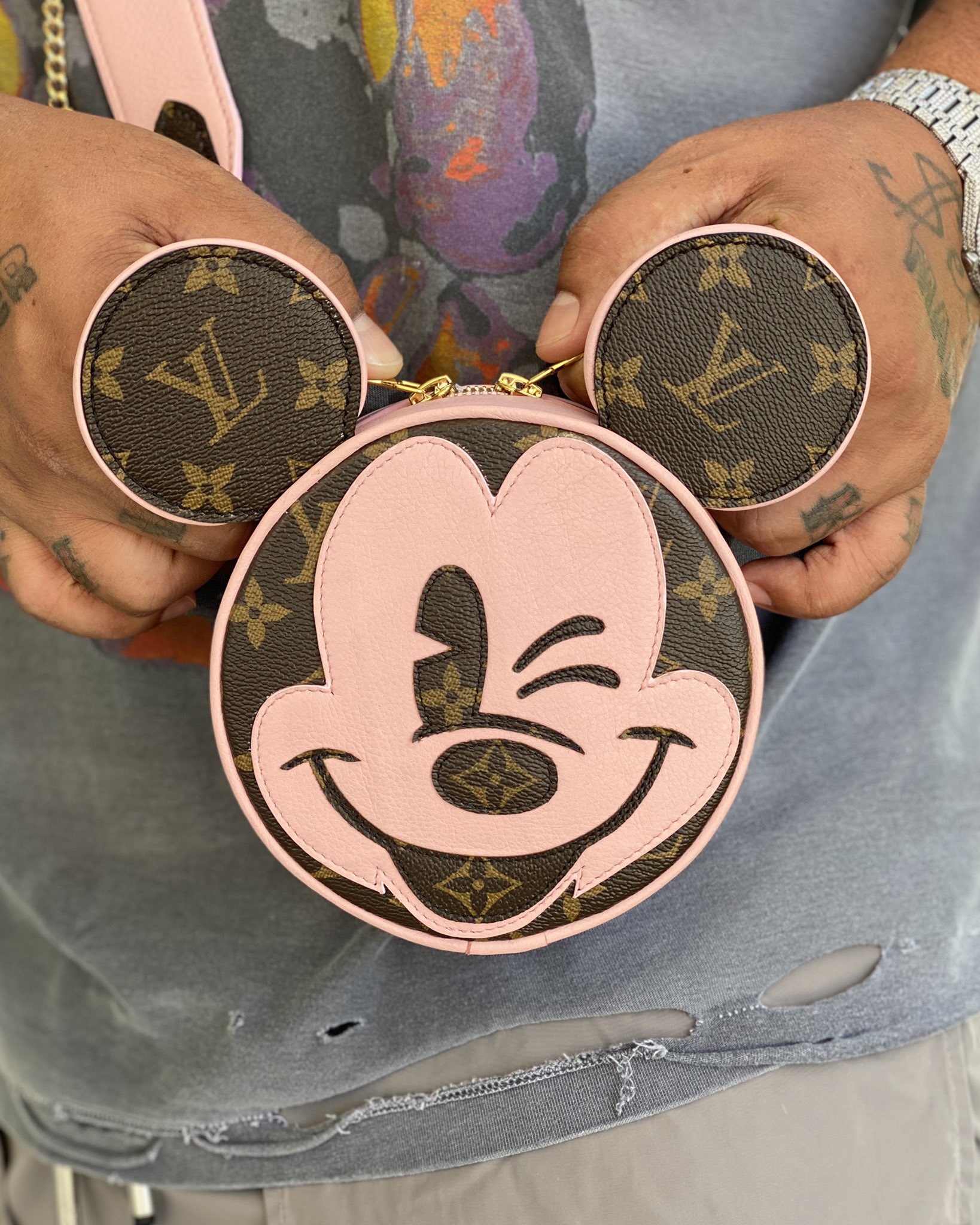 Sheron Barber x Louis Vuitton Mickey Mouse Bags Are Here!￼