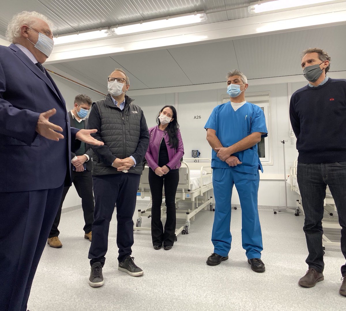 gkatopodis's tweet photo. Pusimos en marcha el nuevo Hospital Modular de #TresDeFebrero junto a @ginesggarcia y @dievalen.

La pandemia nos llevó a construir infraestructura sanitaria en tiempo récord para enfrentar este presente, y es un refuerzo para la salud pública en el futuro. https://t.co/ilySXqN3OV