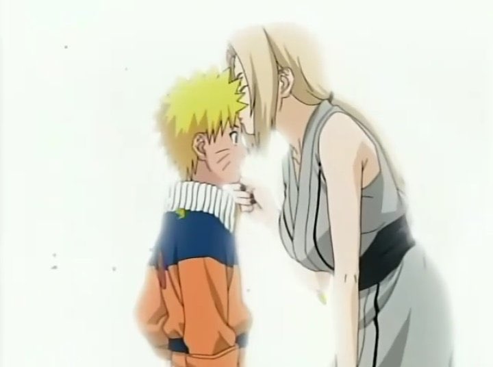 Rokudaime⚡️🔙 on X: Já pararam pra pensar que esse foi provavelmente o  primeiro beijinho na testa que o Naruto ganhou na vida?   / X