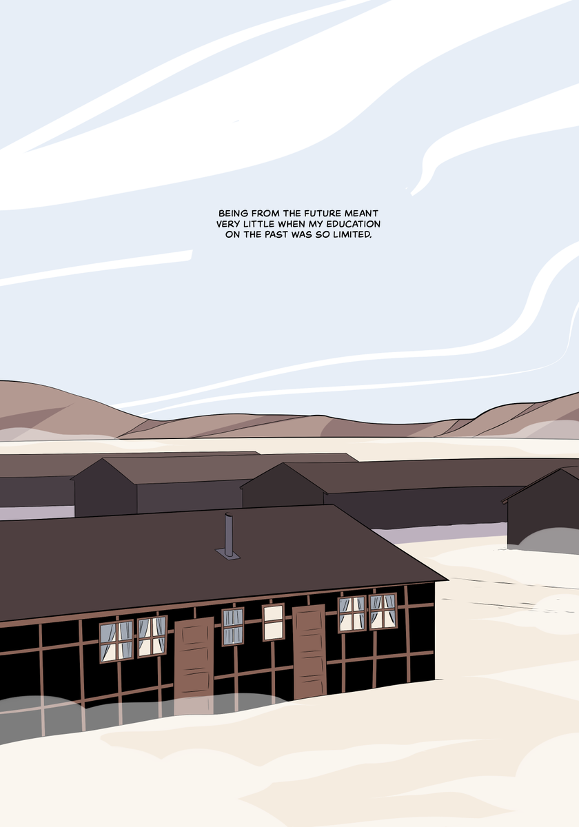 26 days until Displacement is released! Today I'll share the 3D models I made in @SketchUp to help me with backgrounds. Saved my life and hours of work having these models, highly recommend making your own for comics.
Preorder Displacement here! https://t.co/goFCsQGLOQ