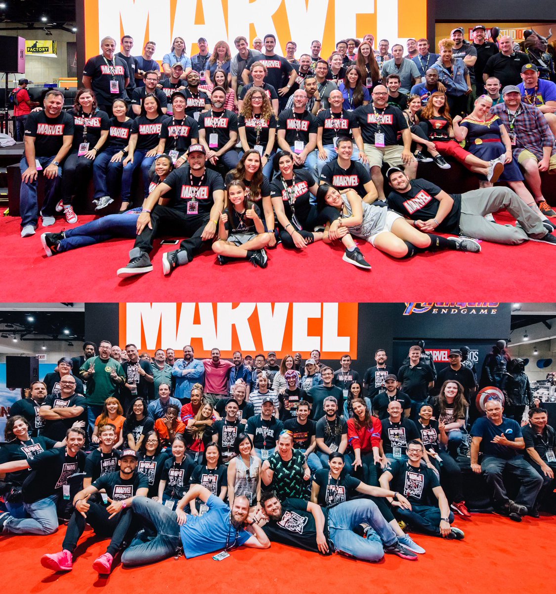 After working SDCC for so many years, the crew becomes family, and I am so sad not to be able to throw down this year's convention, but am remembering the many amazing team members over the years!