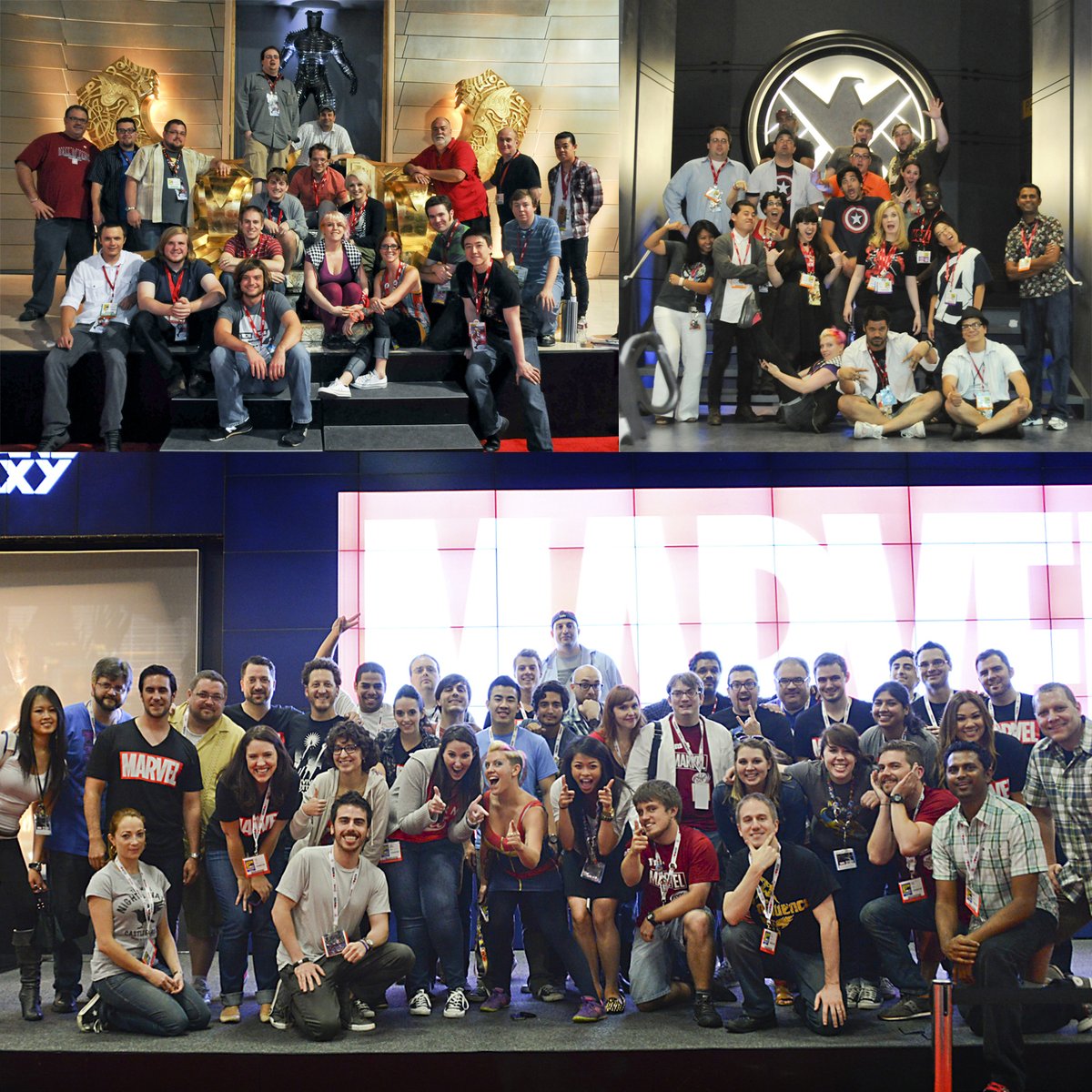 After working SDCC for so many years, the crew becomes family, and I am so sad not to be able to throw down this year's convention, but am remembering the many amazing team members over the years!