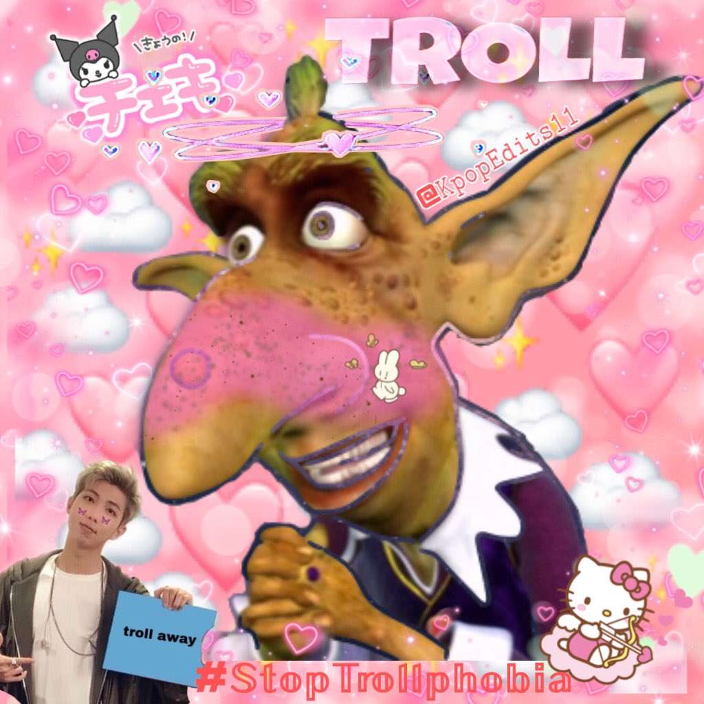 BoominTYtracky's tweet photo. Fuck kpop, Who’s side were you on? #Bibbles or #Trolls https://t.co/dBirUqaqt0