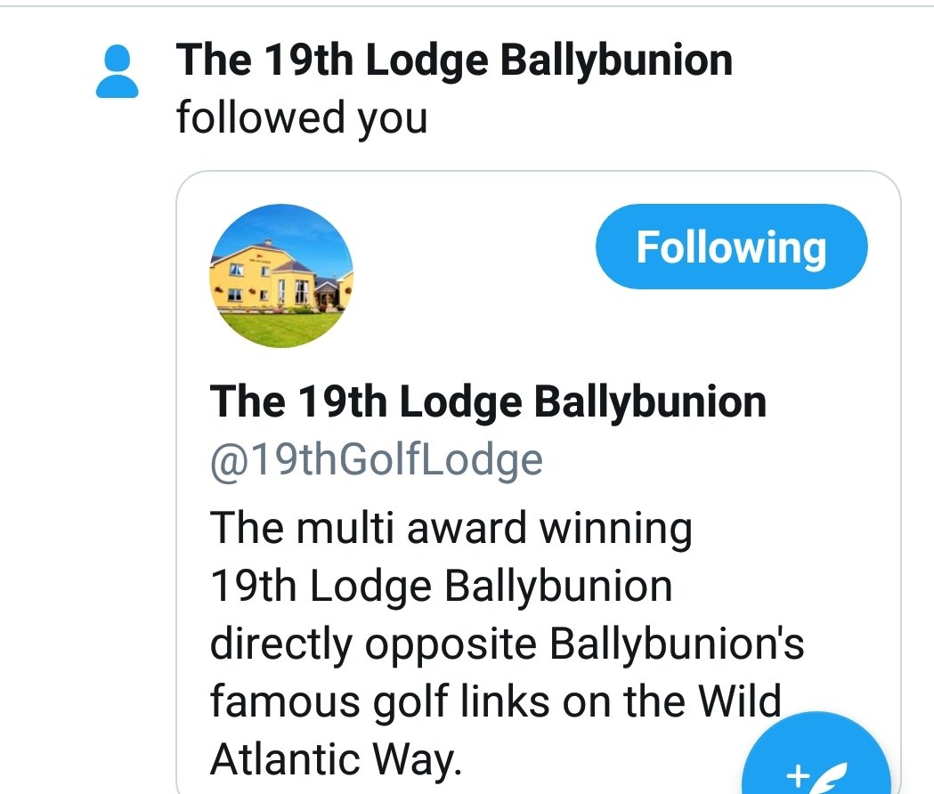 Anyone planning a trip to <a href="/BallybunionGN/">Ballybunion Golf Club</a> would be wise to look into staying at <a href="/19thGolfLodge/">The 19th Lodge Ballybunion</a> .  Great hosts in James and Mary.  A unique, special place. 🇮🇪🏌️‍♂️