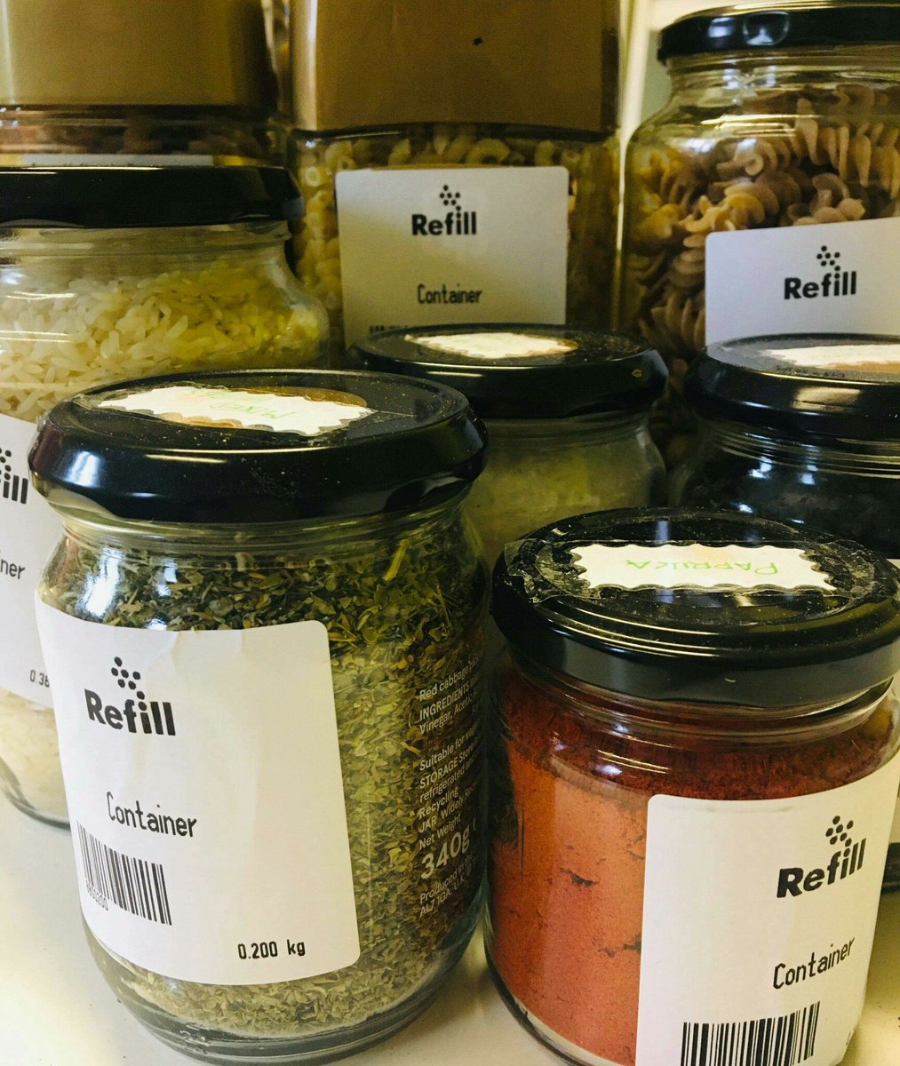 Refill_UK's tweet photo. Something new-ish...
.
Feel free to get in touch to arrange to drop your clean containers/jars off to Refill @toxtethtv long with your item list...
.
Pretty much now able to a do a weekly order system- hurray! ππ»
.
#jardrop #packagefree #bagless #circulareconomy https://t.co/rxbM7MwCLR