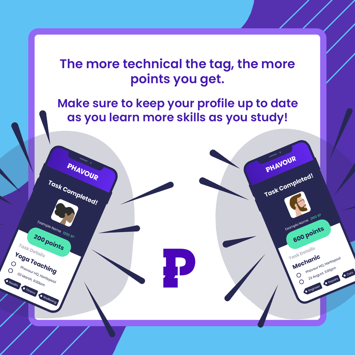 PhavourLtd's tweet photo. More Phavours, More Points. More Points, More Money. Simple.
#oneofftask #parttime #freelance #phavour #doaphavour #postaphavour #phavourpoints #points #ratingsystem #skills https://t.co/76ZlXctFQd