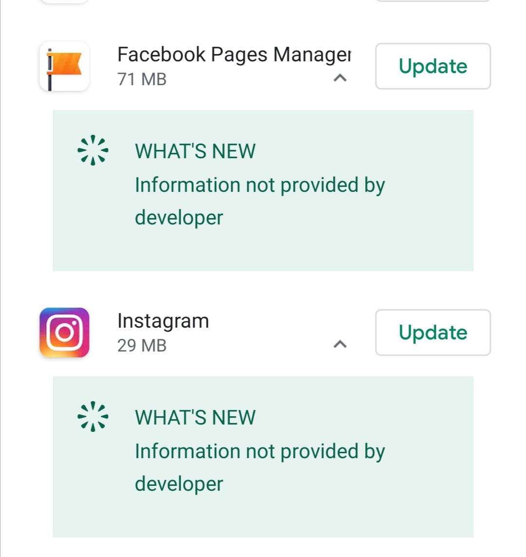 Engr4L's tweet photo. This baffles me,
Why does Google allow this multi-billion company to post updates without any information for the users? https://t.co/0xnmRtwoQD