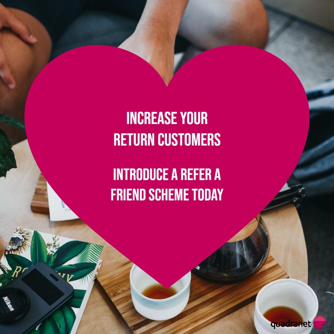 quadranetHS's tweet photo. ✨New &amp; Shiny ✨ Have you heard about our new refer a friend feature in loyalty? Part of our 📲 ServedBy App 📲 (The one that all restaurant’s love) ✅  Email us at info@quadranet.co.uk 📲 .... Stay in touch‼️
#hospitalityindustry #hospitalitylife https://t.co/7zUMCUYG4q
