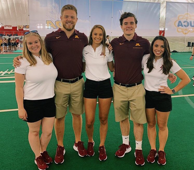 Gopher Cheerleading tweet media